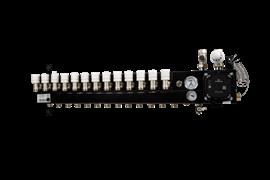 Slim verdeler staal, HT systeem compact - 13 groeps