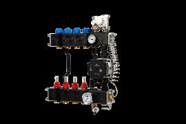 Slim verdeler kunststof, HT systeem - 4 groeps