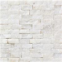 Natuursteen Slate mozaiek matten gekapt travertin 30x30 wit