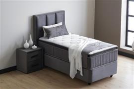 Nora 1-persoons opbergbed - Antraciet - Beds Supply