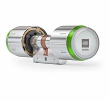 DOM Tapkey Pro RVS knopcilinder - dubbelzijdige toegangscontrole met NFC/BLE - SKG*** Buitenmaat: 50