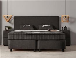 Julia 2-persoons opbergbed - Antraciet - Beds Supply