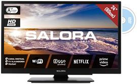 Salora 24 Travel Foxum smart TV CI DVB-S2/C/T2 12/230V SMART/DVD/WIFI