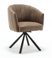 Eetkamerstoel Utah Taupe