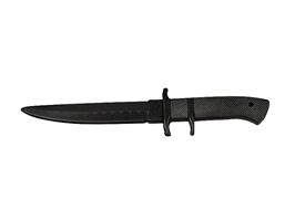 Phoenix Rubber mes 1 snijkant - zwart 31cm