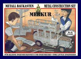 Merkur - Classic C01 - retro - metalen constructieset - 929 onderdelen