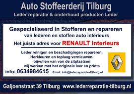 Renault leder reparatie en stoffeerderij Tilburg 