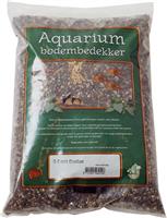 Aquarium Grind 3-6 mm donker 8 kg.