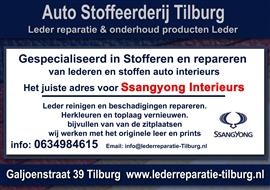 Ssangyong leder reparatie en stoffeerderij Tilburg