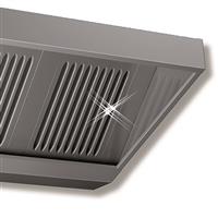 Schuinmodel afzuigkap 1400x700x400 mm