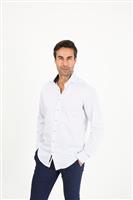 Overhemd Lange Mouw Luca 036 White