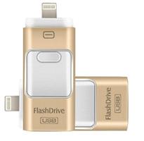 DrPhone Flashdrive 512 GB USB Stick iPhone / iPad / Samsung USB Stick - Micro USB Naar USB Type A - 