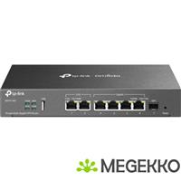 TP-Link ER707-M2 bedrade router 2.5 Gigabit Ethernet, Fast Ethernet, Gigabit Ethernet Zwart