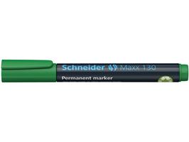 marker Schneider Maxx 130 permanent ronde punt groen