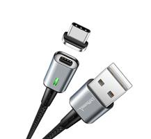 DrPhone iCON 2 Meter- Magnetische Type C Kabel USB-C oplaadkabel + Datakabel - 3.0A Support - Snella