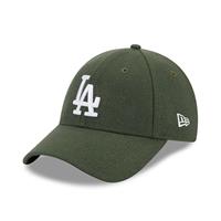 LA Dodgers Wool Womens 9Forty Adjustable Cap Dark Green