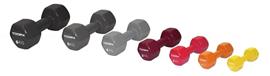 Toorx Fitness Vinyl Dumbbell - per Stuk 4 kg lichtgrijs