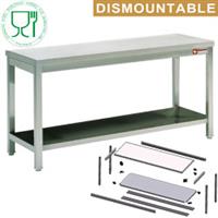 TL1071/KD - WERKTAFEL MET ONDERTABLET