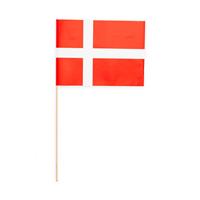 10 Paper flag 20x30cm Denmark