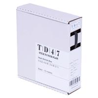 TD47 Krimpkous Box H-5(3x)-F 24.0Ø / 8.0Ø 1,5m - Zwart