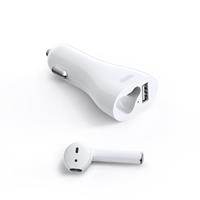 Joyroom Auto USB-adapter met draadloze ear bud