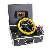 Inspectiecamera in koffer met monitor- 360 gr. bestuurbaar  -  Opnamefunctie - 30 meter kabel - ic39