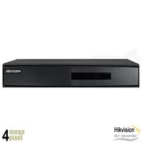 Hikvision 4 megapixel 5in1 DVR - 4 kanaals + 2 IP kanalen - H6104MH