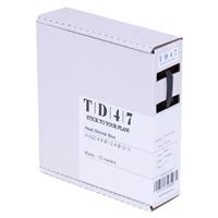 TD47 Krimpkous Box H-2(3X) 4.5Ø / 1.5Ø 10m - Zwart