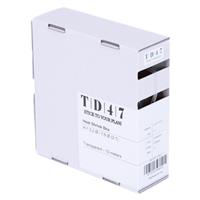 TD47 Krimpkous Box H-5(3x)-F 24.0Ø / 8.0Ø 1,5m - Transparant