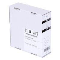TD47 Krimpkous Box H-1 6.4Ø / 3.2Ø 5m - Transparant