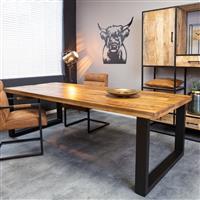 Eettafel Denver 200 cm | Rechthoek | U-poot