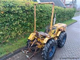 Online Veiling: Tuin knik tractor - diesel