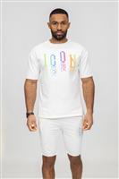 Icon T-shirt and Short TX916 White