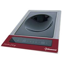 Inductieplaat &amp;quot;wok-inbouwbaar&amp;quot; 3,6 kw, tactiele toetsen | Diamond | WOKI-36IB/M