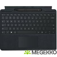 Microsoft Surface Pro Signature Keyboard w/ Slim Pen 2 Zwart Microsoft Cover port QWERTY Deens, Fins