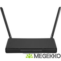 MikroTik hAP ax draadloze router Gigabit Ethernet Dual-band (2.4 GHz / 5 GHz) Zwart