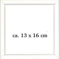 Houten borduurlijst wit 13 x 16 cm 0009481