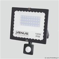 Online Veiling: 10 x LED Breedstraler - 100W - Waterdicht...