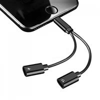 Iphone Lightning splitter - opladen en audio