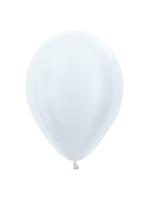 Ballonnen Pearl White 23cm 50st
