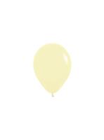 Ballonnen Pastel Matte Yellow 12cm 50st