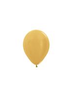 Ballonnen Metallic Gold 12cm 50st