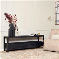 Zwart tv meubel Britt Black met lades | 180 cm
