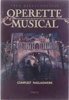 Nieuw operette en musicalboek