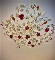 slc illumina - MG - Plafondlamp - RosAnna - smeedijzer met Florence decoratie