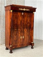 Secrétaire à abattant - secretaire a abattant - Brons, Palissander, walnoot
