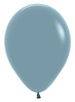 Ballonnen Pastel Dusk Blue 30cm 50st