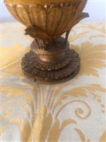 Tabaksdoos - Hout, Belangrijke originele snuifdoos of potiche in Empire-stijl in rijkelijk gesneden 