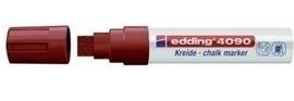 Edding krijtmarker 4090 Bruin 007 4-15 mm