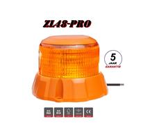 ZL48A-PRO Super Robust LED Zwaailamp Oranje ECER65 Klasse 2 ECE-R10 12/24V Bout Montage 5 Jaar garan